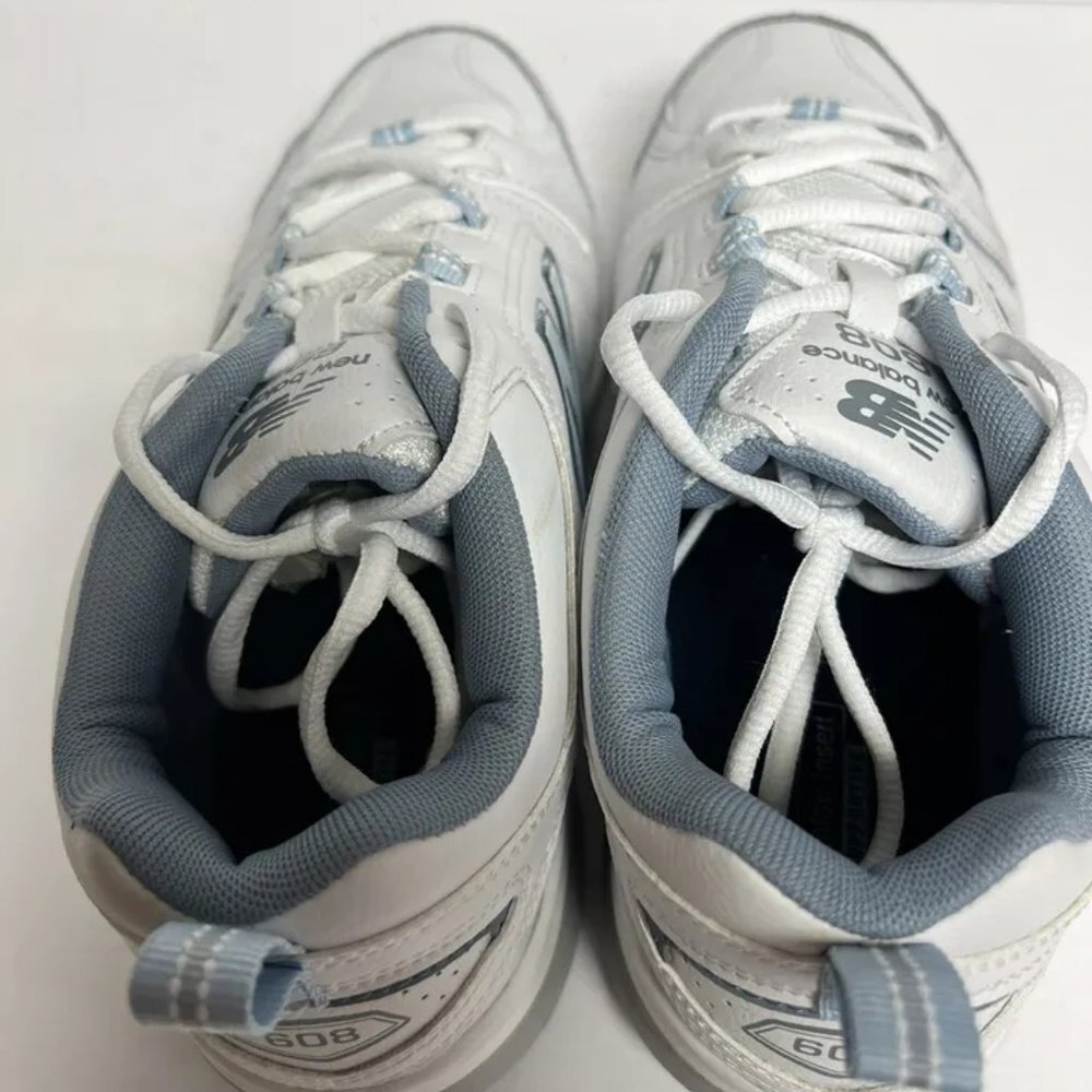 New Balance Womens 608v5 Sneaker White Size 9.5 D(W) - Picture 4 of 6